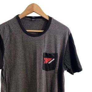 Yokohama Short Sleeve T Shirt Raglan sleeve shirt Adults Size Large